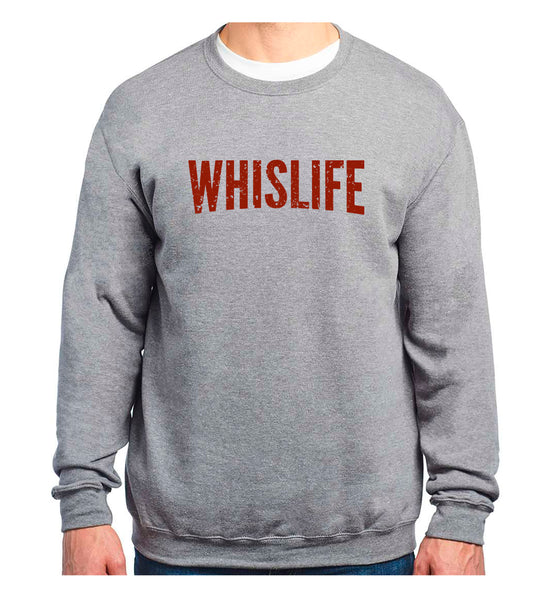 Unisex Crewneck Sweatshirt - Distressed Logo