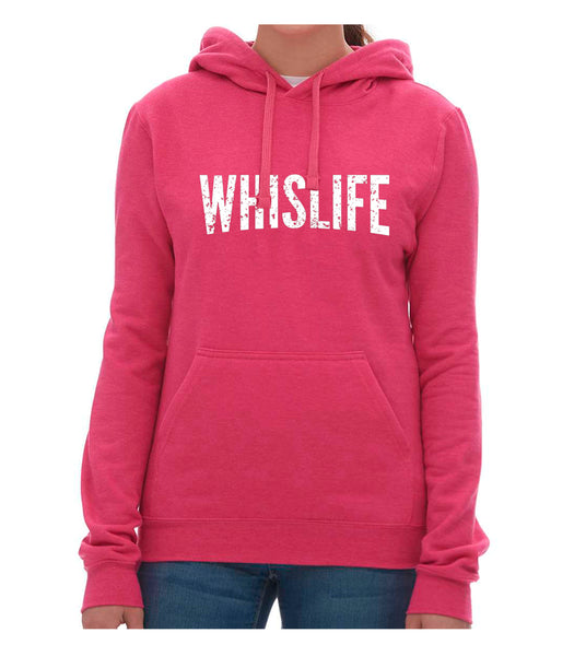 Unisex Hoodie- 10" Distressed Logo