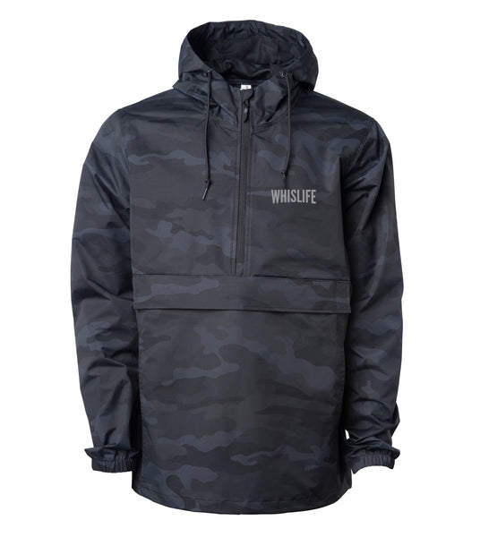 Unisex Anorak Jacket - 2" Left Chest 10" on Back Reflective Logo