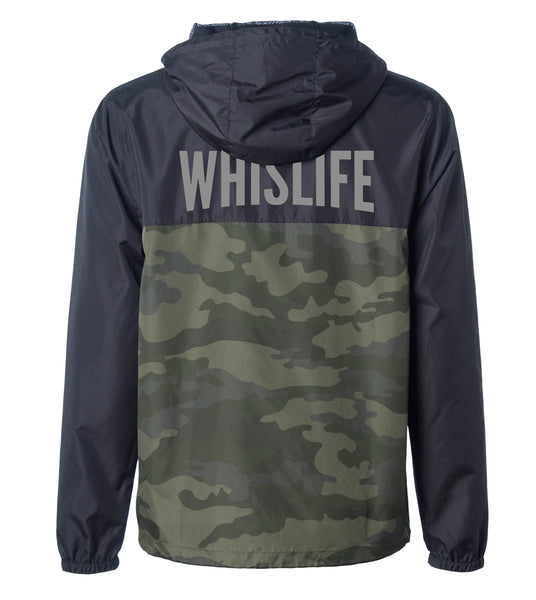 Unisex Lightweight Windbreaker Jacket - 10" Reflective Logo