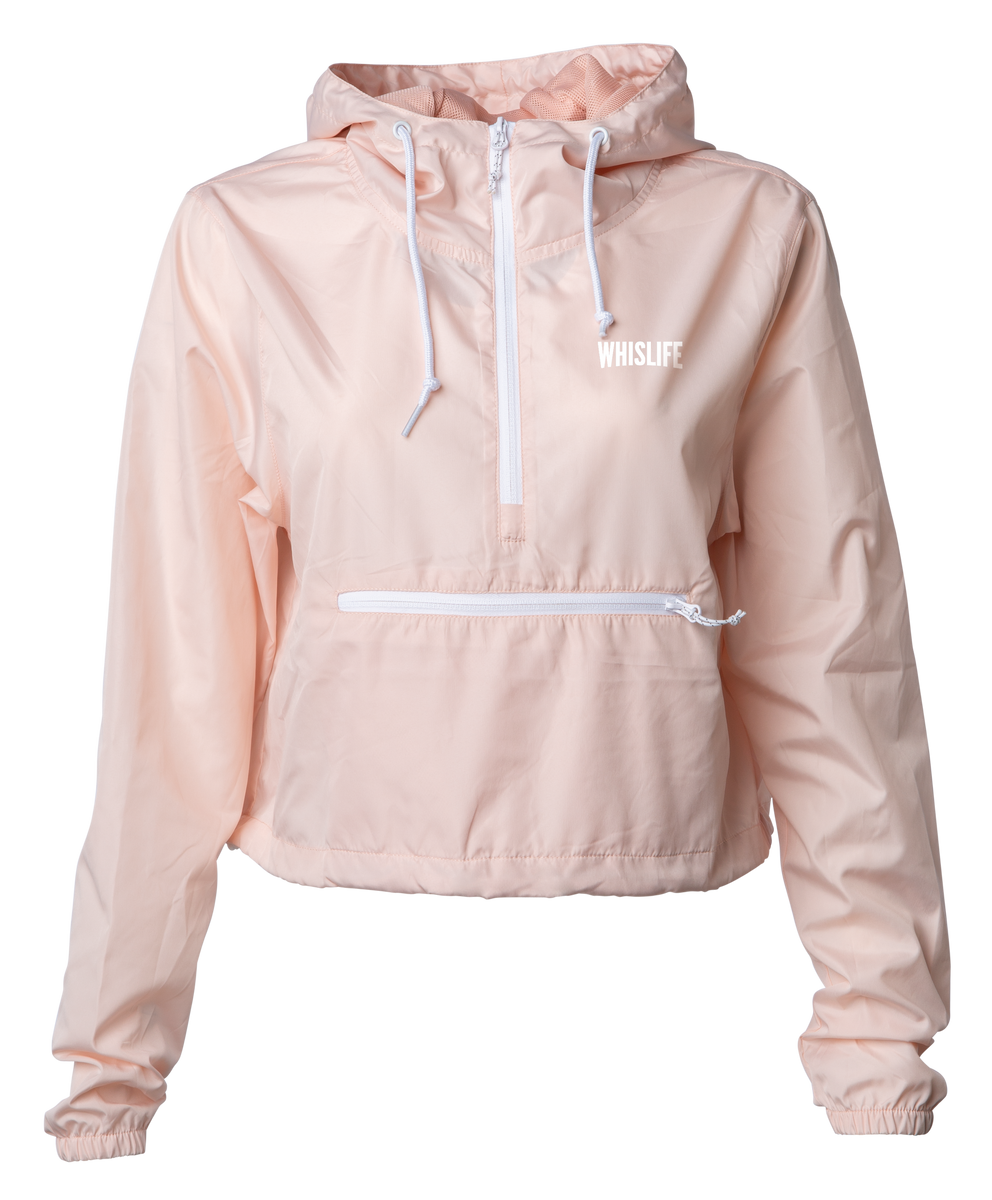 Hot pink windbreaker shop jacket