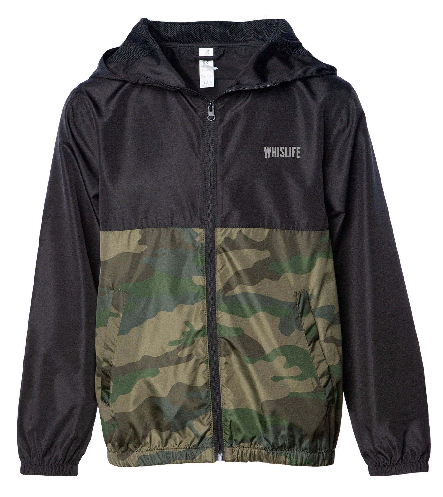 Youth Lightweight Windbreaker Jacket Reflective - Main Image