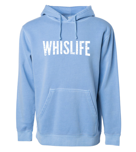 Unisex Midweight Pigment Dyed Hooded Pullover