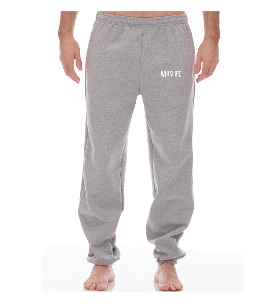 Men's Pocketed Sweat Pants - Cuffed Ankle – WHISLIFE