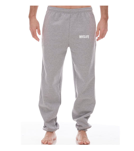 Men's Pocketed Sweat Pants - Cuffed Ankle