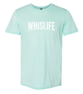 Unisex Short Sleeve Triblend T-Shirt - 10" Distressed Logo