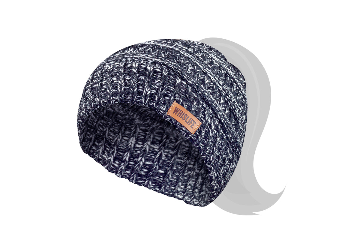 Women's Knitted Ponytail Toque